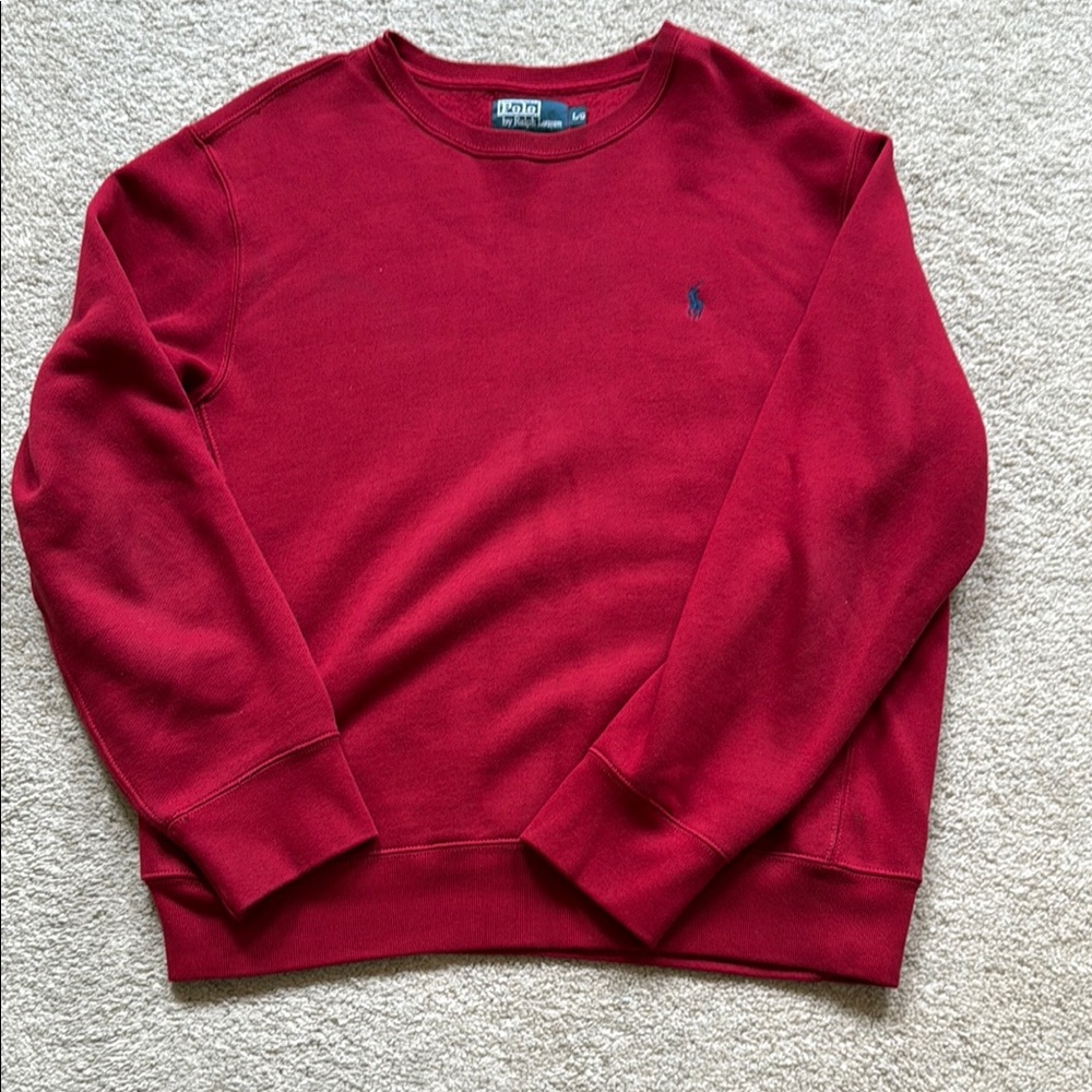 Men's Red Sweater